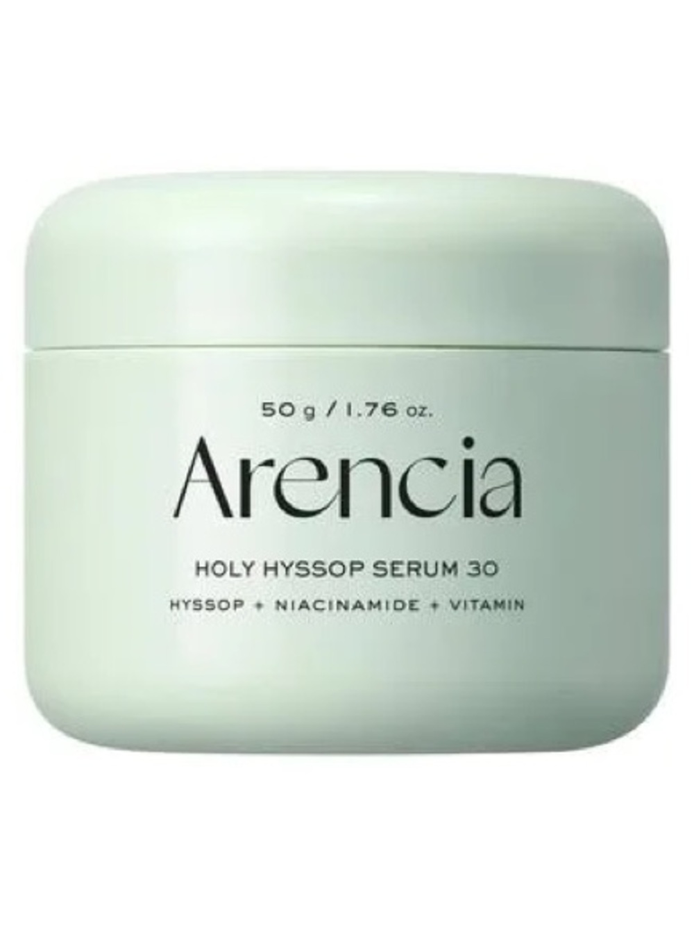 Arencia Holy Hyssop Serum 30 – Mint Green Face Serum